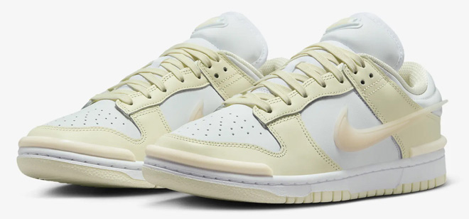 Nike Dunk Low Twist Womens Shoes in Coconut Milk