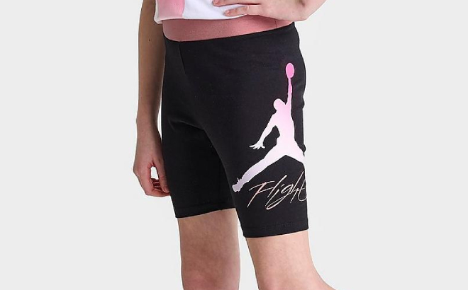 Nike Jordan Jumpman Flight Girls Bike Shorts