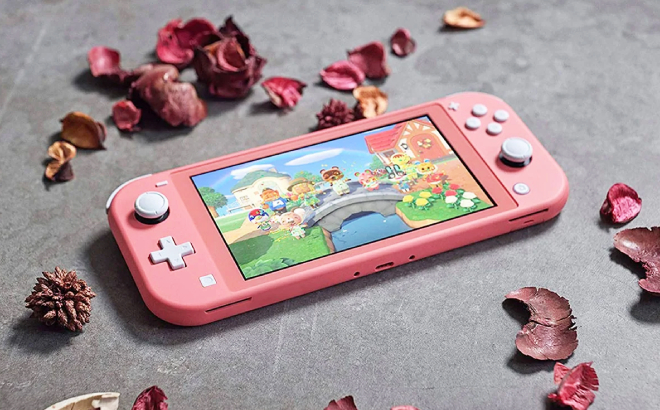 Nintendo Switch Lite in Coral Color