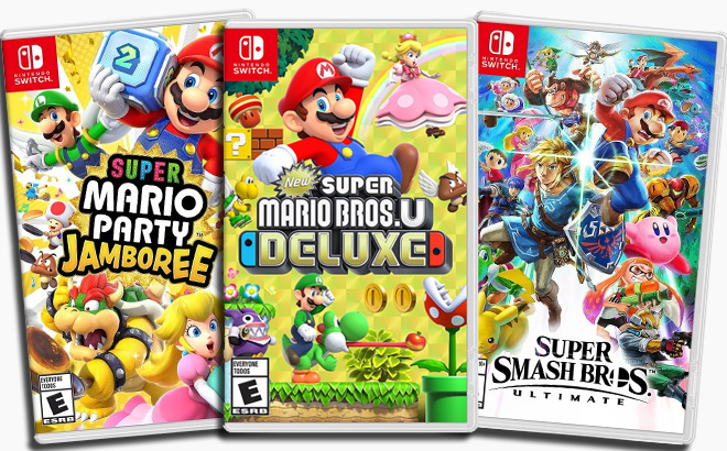 Nintendo Switch Super Mario Games