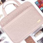 Nishel Travel Toiletry Bag in Pink Color