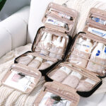 Nishel Travel Toiletry Bags on the Couch