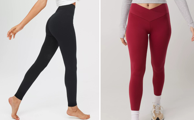 Offline By Aerie OG High Waisted Leggings and High Waisted Crossover Leggings