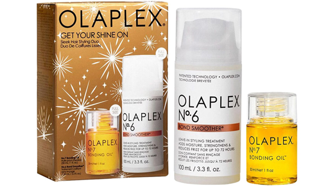 Olaplex Get Your Shine On Frizz Control Hair Styling Value Set