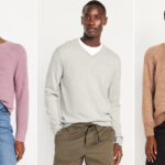 Old Navy Mens and Womens Sweaters in Three Colors