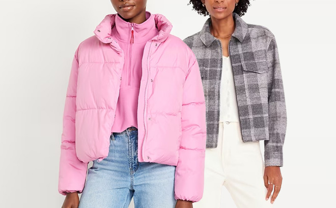 Old Navy Quilted Puffer Jacket