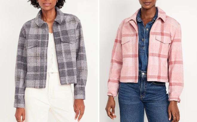 Old Navy Relaxed Shirt Jackets 1