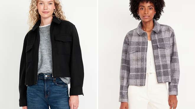 Old Navy Relaxed Shirt Jackets