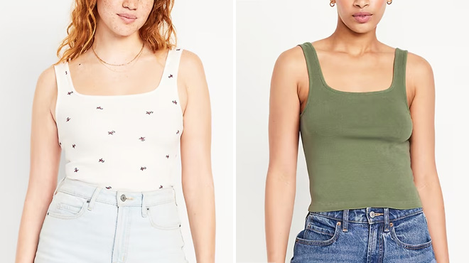 Old Navy Womens Ultra Crop Tank Top