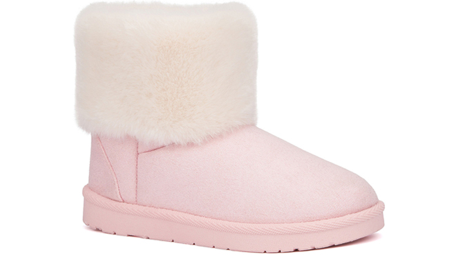 Olivia Miller Little Big Girls Flat Heel Winter Boots