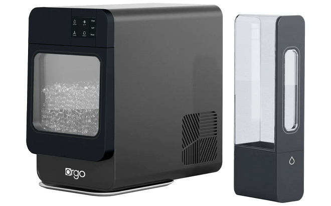 Orgo The Sonic Countertop Nugget Ice Maker in Black