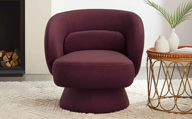 Orren Ellis Saboor Modern Style Swivel Accent Chair