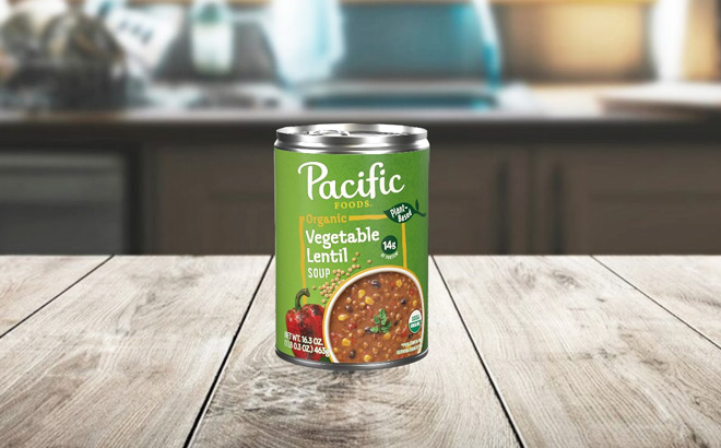 Pacific Foods Organic Vegetable Lentil Soup