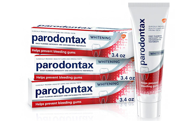 Parodontax Teeth Whitening Toothpaste 3 Pack