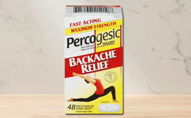 Percogesic Backache Pain Reliever Tablets