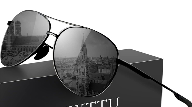 Phikttu Aviator Sunglasses