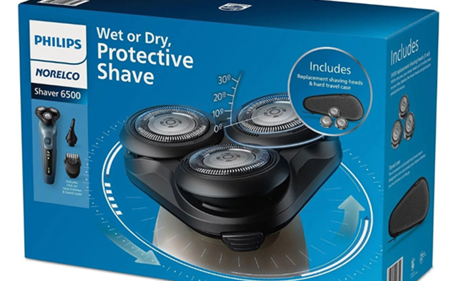 Philips Norelco 6500 Wet and Dry Electric Shaver