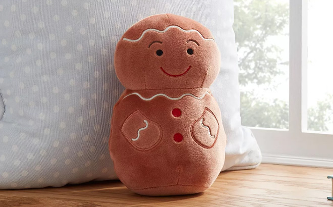 Pillowfort Gingerbread Kids Mini Plush