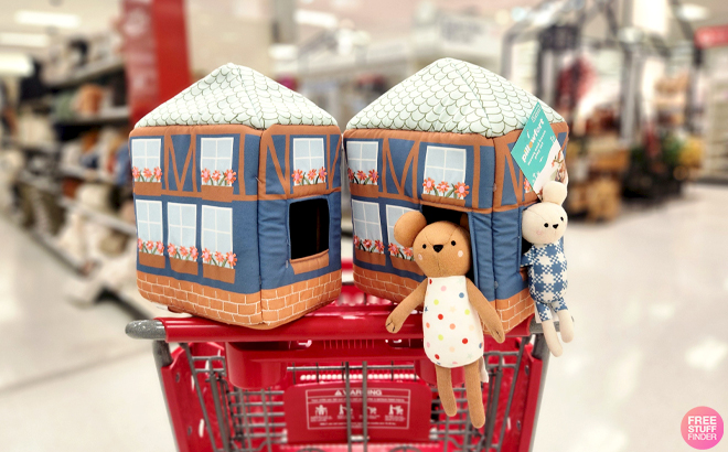 Pillowfort House and Mouse Set on a Cart at Target