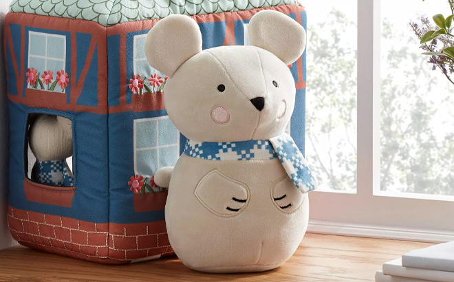 Pillowfort Mini Squish Kids Mouse Plush