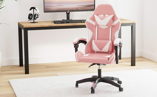 Pink Gaming Chair