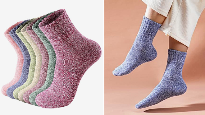 Planeal Womens Wool Socks