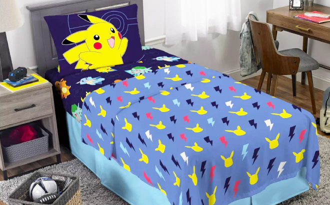 Pokemon Groove Kids Sheet Set