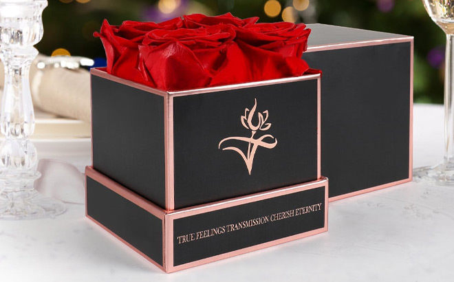 Preserved Roses in a Box