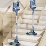 Prettycare Cordless Stick Vacuum Cleaner Lightweight on the Stairs