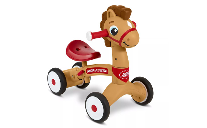 Radio Flyer Lil Racers Percy the Pony Riding Toy