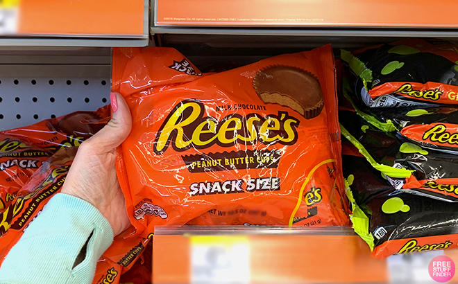 Reeses Milk Chocolate Snack Size Peanut Butter Cups