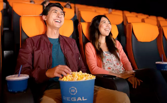 Regal Premiere Movie Ticket and Concession Options