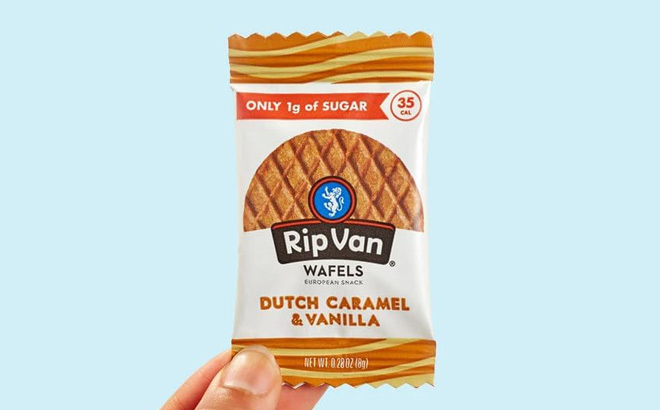 Rip Van Wafels Dutch Caramel Mini Stroopwafels