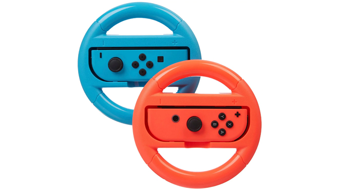 Rocketfish Joy Con Racing Wheel 2 pk