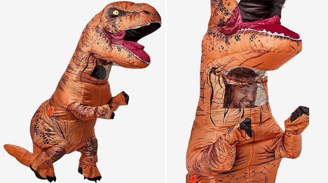 Rubies Inflatable T Rex Dinosaur Costume