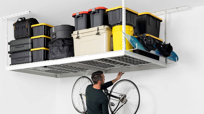 SafeRacks Overhead Garage Storage Rack Accessories Kit