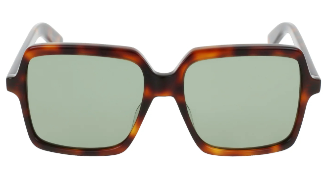 Saint Laurent Square Frame Acetate Sunglasses