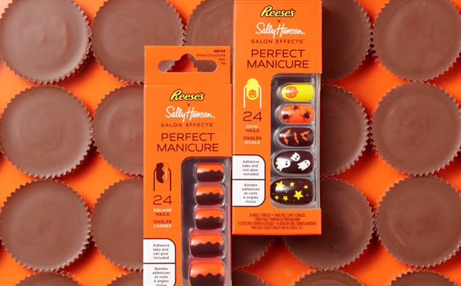 Sally Hansen Salon Effects Perfect Manicure Reese's Press on Nails Kit