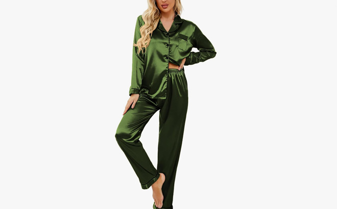 Satin Silk Pajama Set