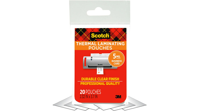 Scotch Thermal Laminating Pouches