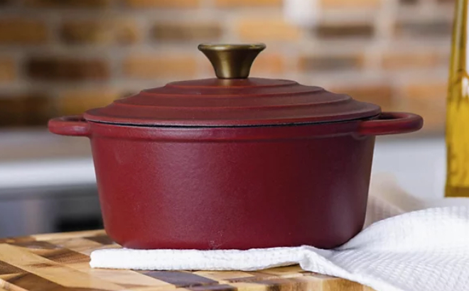 Sedona Kitchen Enamel Cast Iron 3 Quart Dutch Oven