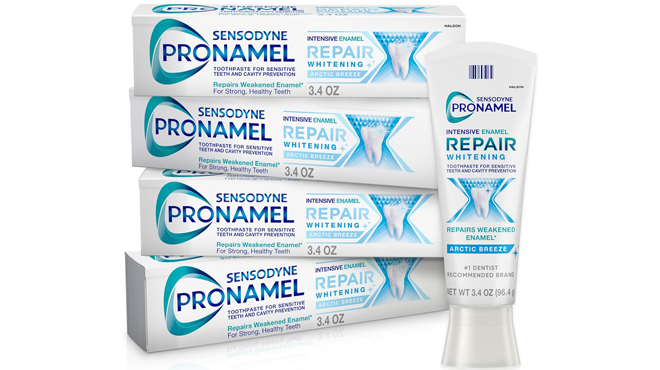 Sensodyne Pronamel Intensive Enamel Whitening Toothpaste 4 Pack