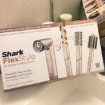 Shark FlexStyle Air Styling Drying Multi Styler on the Bathroom Counter