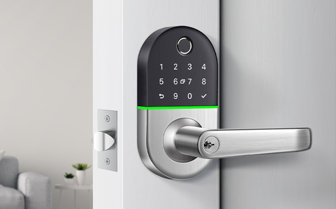 Smart Keypad Door Lock with Handle