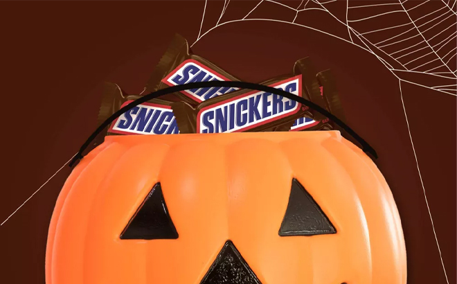 Snickers Halloween Fun Size Spooky Chocolate Candy Bars