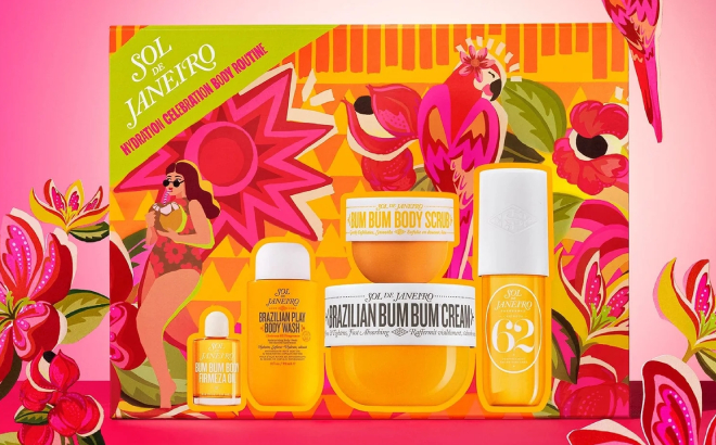 Sol De Janeiro Hydration Celebration Body Routine Set