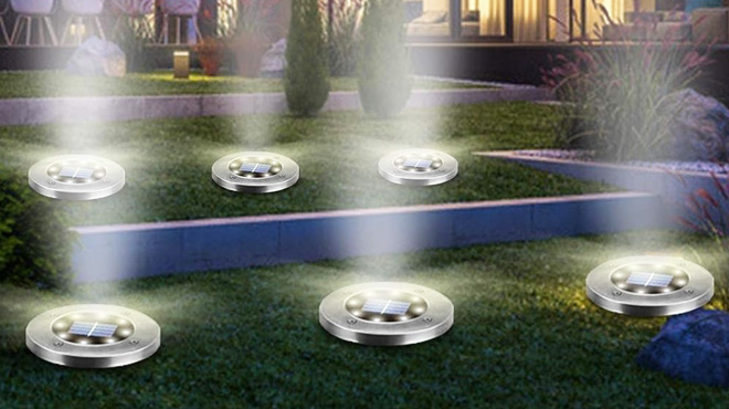 Solar Ground Lights 12 Packs