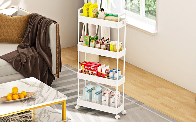 Solejazz 3 Tier Rolling Storage Cart