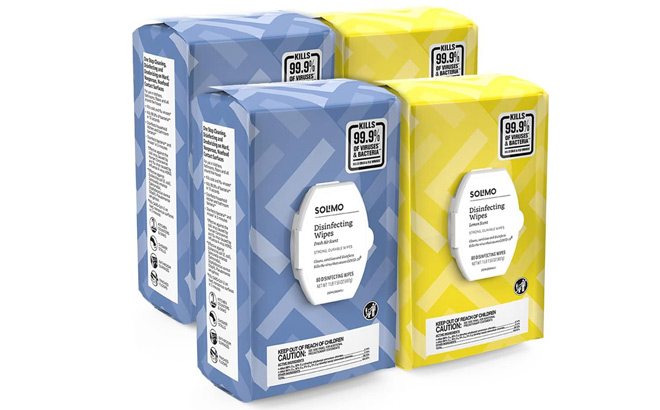 Solimo Disinfecting Wipes