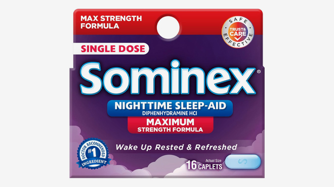 Sominex Nighttime Sleep Aid Caplets